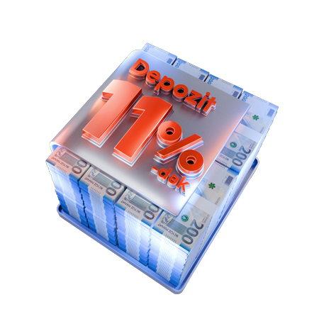 High interest rates on deposits in Unibank!